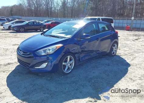 2013 Hyundai Elantra Gt from USA, damaged, VIN KMHD35LE2DU021083